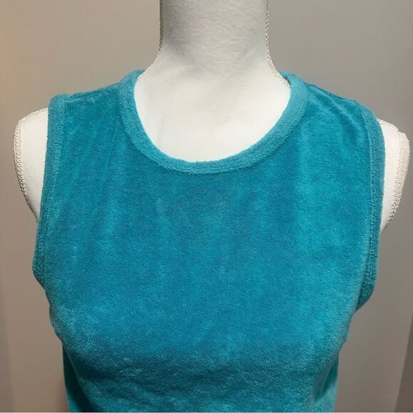 NWT Monrow terry cloth sleeveless tank top women's size xxs - Picture 9 of 11